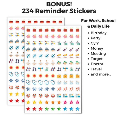 CRANBURY Large 22x17 Desk Calendar 2025-2026, Use Now to Dec 2026 as Big Deskpad Calendar or Extra Large Hanging Wall Planner, Colorful Seasonal Designs, Includes Stickers