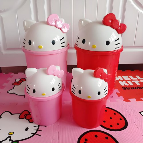 NBHUZEHUA 2.6 Gallon Unicorn Cute Kids Room Trash Can Bedroom Girls Dorm Bathroom Nursery Home Office Small Waste Basket Garbage Cans Trash Bin Dustbin