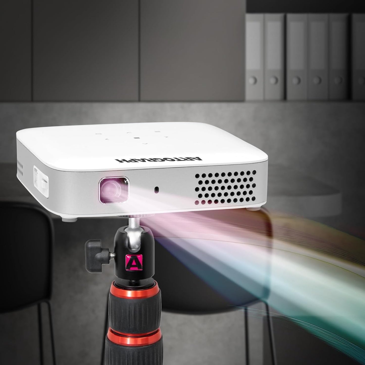 Artograph Height Adjustable Projector Stand - Versatile Monopod for Projectors, Cameras & Lights | Includes Smartphone Holder