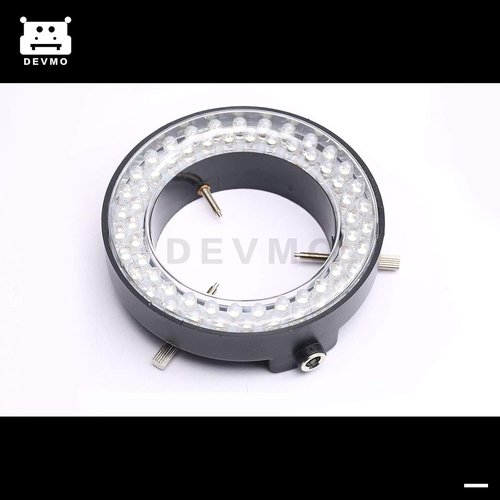 DEVMO 60-LED Ring Light | Adjustable Illuminator Lamp for Stereo Zoom Microscopes
