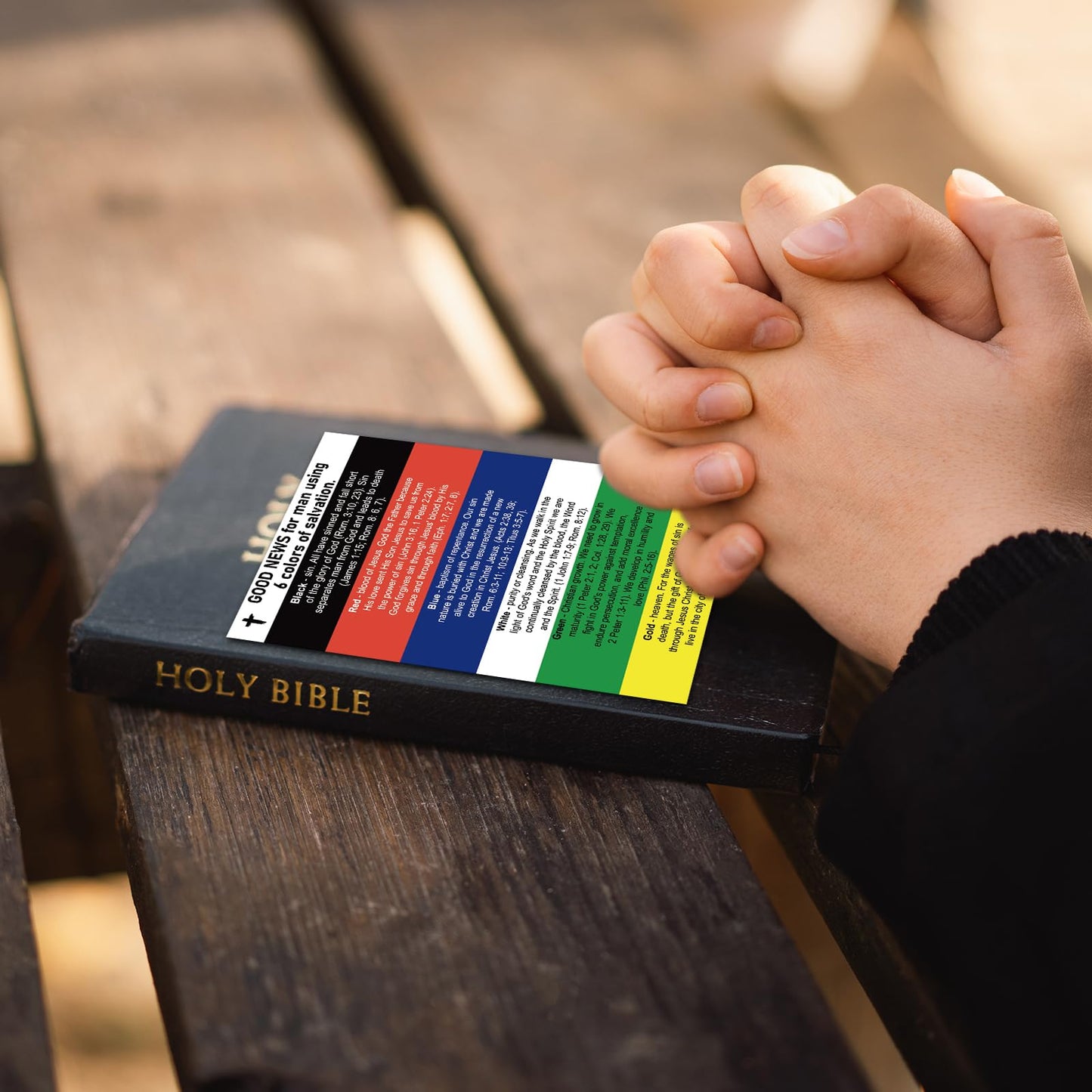 gisgfim 150Pcs Plan of Salvation Cards Bulk Bible Tracts Gospel Tracts Pocket Christian Tracts Prayer Cards Salvation Tract Mini Inspirational Bible Verses Wallet Planner Bookmark for Ministering Tool