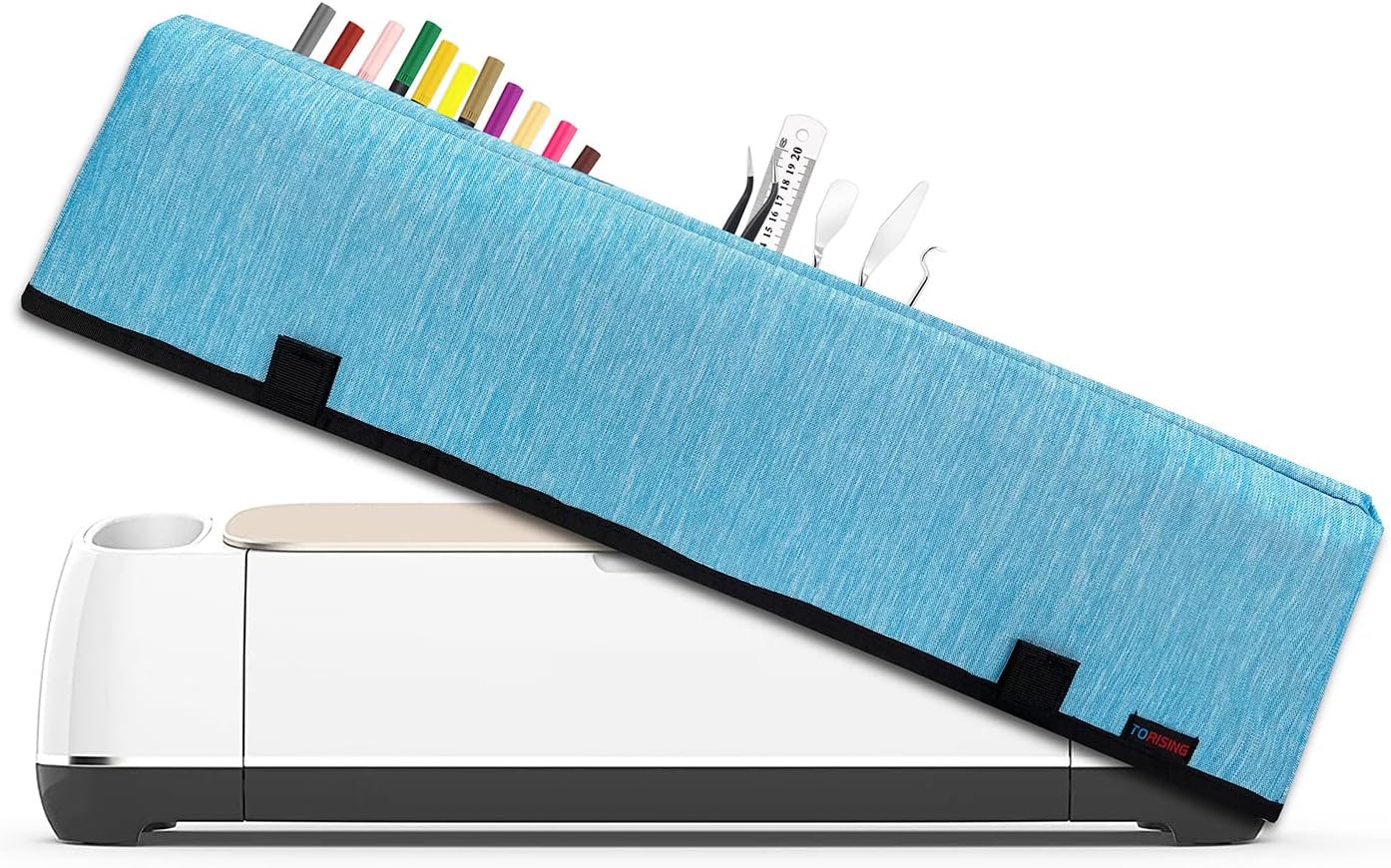 Torising Dust Cover - Water-Resistant Protection for Cricut Maker & Explore Air 2 | Blue