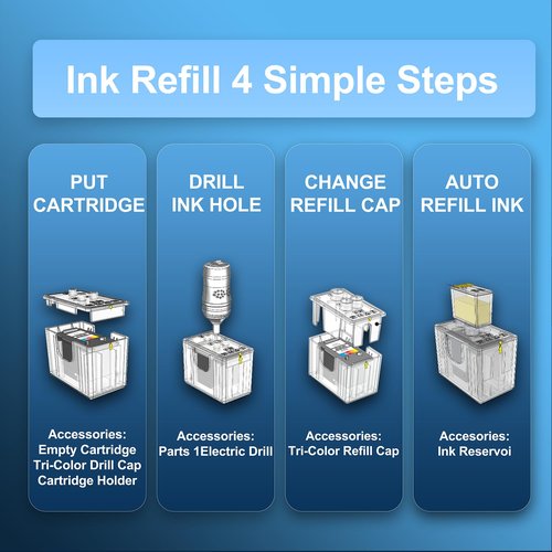 TINKSSW PG-240XL CL-241XL Ink Refill Compatible for Canon 240XL 241XL Combo Pack Ink Refill Value Pack with Canon PIXMA MG3620 MG3600 TS5120 MX472 Printer (9 Pack, 3 Black 2 Cyan 2 Magenta 2 Yellow)