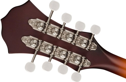 Fender Paramount PM-180E Mandolin Aged Cognac Burst Bundle with Gig Bag, Tuner, Strings, and Picks
