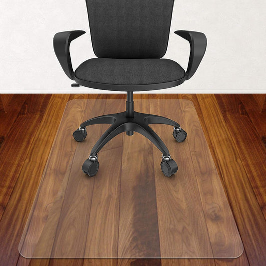 Azadx Office Chair Mat - Clear Plastic Protector for Hardwood Floors | 36" x 48" Easy Glide Design