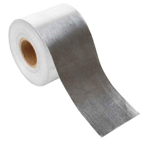 Design Engineering Cool-Tape | Self-Adhesive Heat Reflective Tape, High Temp (up to 400F) | 2" x 30' Roll | 010468 | Flexible Heat Shield for Automotive & Industrial Use