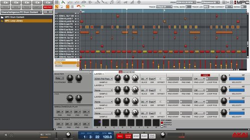 Akai Professional MPC Studio Black | Ultra-Portable MPC With MPC Software (Download), USB Power, LCD Screen, Touch Sensitive Encoders, Brushed Aluminium Body & Data Dial