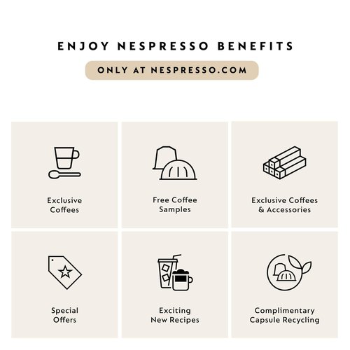 Nespresso Ispirazione Favorites Variety Pack - Medium & Dark Roast Espresso Coffee Pods | 50 Count