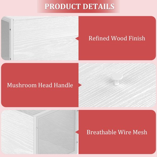 Small File Cabinet on Wheels, Rolling File Organizer for Letter & Legal Size, White File Cabinet with Lid, Wooden Decorative File Box Under Desk for Home Office