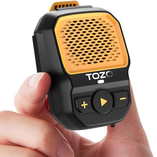 TOZO PM1 AI Smart Speaker with ChatGPT, AI Assistants Wearable Speaker for Hands-Free, 20 Hour Playtime Clip-On Wireless Portable Bluetooth Speaker Built-in Mic, Mini Gifts for Working, Sports