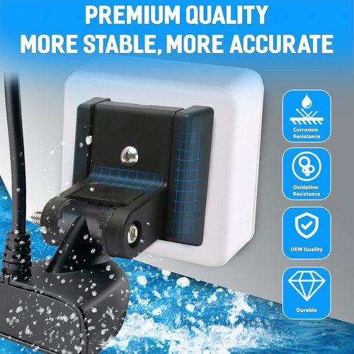 ArcViar XNT Transducer Mount, 7400931 Transducer Bracket for MHX XNT Model Transducer Mounting Plate, Fish Finder Mount & Transducer Mounting Arm for XHS Model Transducers