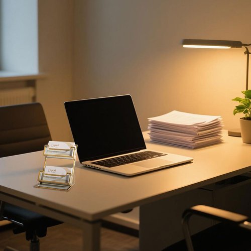 Feyarl Gold Glass Business Card Holder Horizontal Business Card Stand for Women Desktop Name Card Display Stand Card Display Organizer Storage for Office Desktop Meeting Exhibition Store (2 Slots)