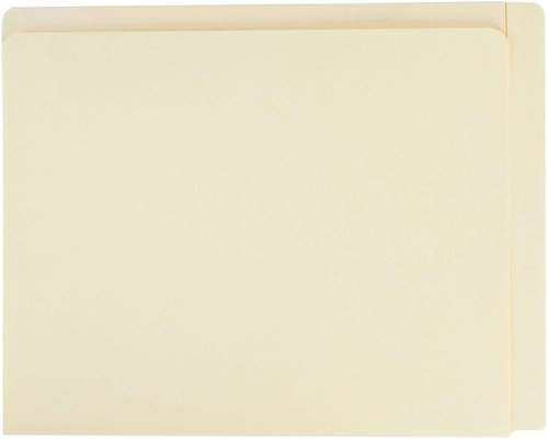 Smead Conversion File Folder Top and End Tab, Letter Size, Manila, 100 per Box (24190)