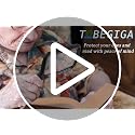 Tobegiga Black Handheld LED Lighted Reading Magnifier 5X Rectangle for Seniors