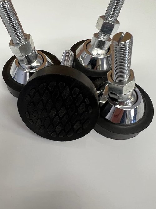 Skiennix Adjustable Alloy Steel Feet - Package of 4 for Floor Scale/Platform | 1/2-20 Size