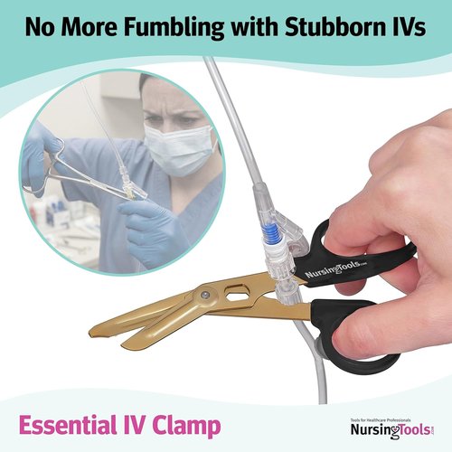 Hummingbird 4-in-1 Medical Scissors - Compact Trauma Shears for Nurses & Practitioners | Glittered Pink