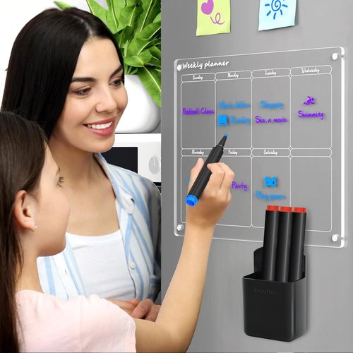 TKGKHK Remote Control Holder Wall Mount, TV Remote Holder Wall Mount, Marker Holder, Tool Organizer for Whiteboard Refrigerators Carport (3M Self-adhesive, 8PCS)