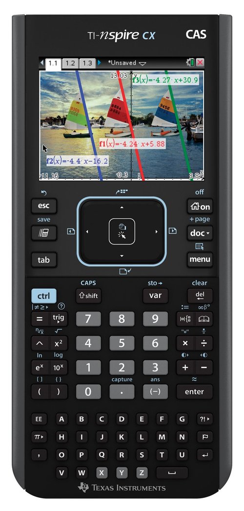 Texas Instruments Nspire CX CAS Graphing Calculator (Renewed)