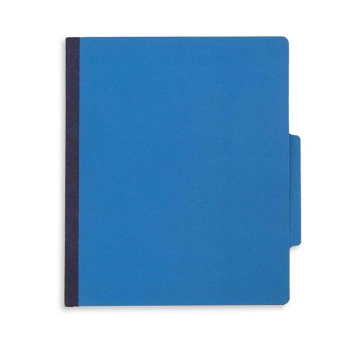 Blue Summit Supplies 30 Dark Blue Classification Folders - 1 Divider - 2 Inch Tyvek Expansions - Durable 2 Prongs for Standard Medical Files, Office Reports - Letter Size, Dark Blue, 30 Pack