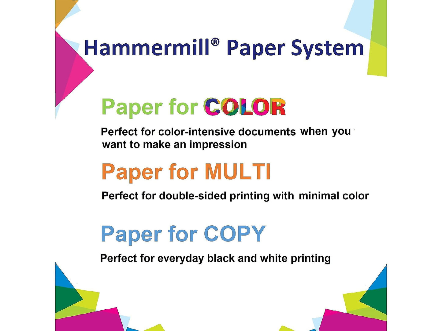 Hammermill 102269 Recycled Colored Paper, 20lb, 8 1/2 x 11, Lilac, 500 Sheets/Ream