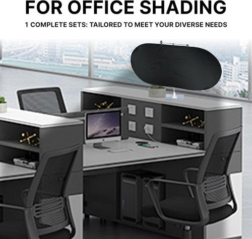 Comastbo Office Desk Glare Shade - Privacy Protector for Monitors | Blocks Window Light