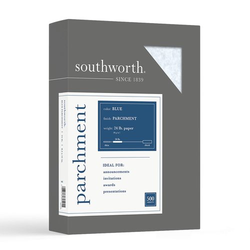 Southworth 8.5-inch x 11-inch Specialty Paper, 24 lbs., 100 Brightness, 500/Box (964C)