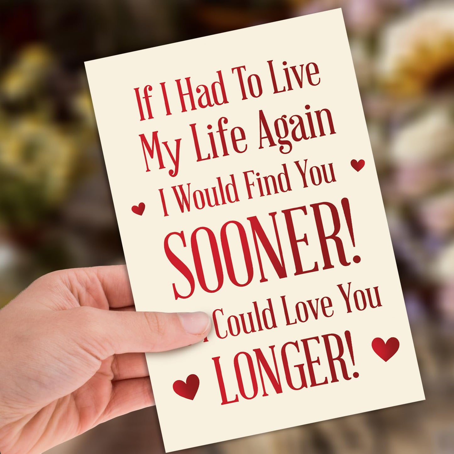 HEJOYN Anniversary Cards Gifts for Wife, Husband or Couple, Happy Wedding Anniversary Card Gifts for Him Her, Wedding Card for Boyfriend, Girlfriend, Men, Women, Valentine Day Cards