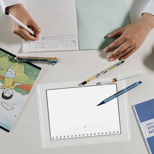 Voittozege 100 Pack Plastic Envelopes A4 Letter Size Plastic Envelope Clear Document Folders with Snap Button Closure Waterproof Envelope Folders with Closure for School Home Work Office Organization