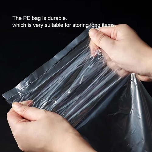 Flat Open Poster Sleeves by [Brand Name] - 28 Inch Long, 2 Mil Clear Waterproof Bags (50-Pack)