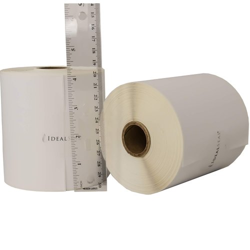IDEALSEAL 4in. x 1,800in. 745-0 Continuous Direct Thermal Shipping Labels for PB J645,J644, 1E03, 1E23 and 1E26 Label Printers (2 Pack)