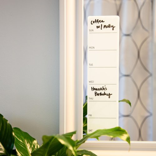 Three by Three Seattle up·date!™ Silicone Weekly Planner: Streamline Your Week with Reusable Dry-Erase Design, 2 Pack
