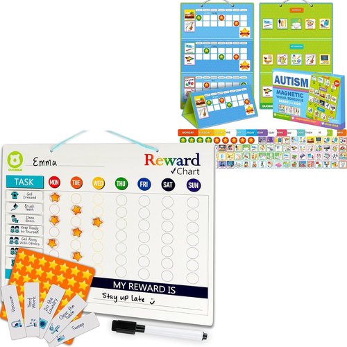 QUOKKA Educational Charts for Kids - Engaging Learning Tools for Home or Classroom