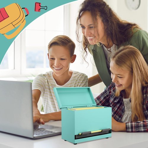 Mifoci Pencil Dispenser Holder for Classroom Pastel Stainless Steel Pencil Holder for up to 200 Pencils Reusable Metal Straw Dispenser for Home Office Restaurant Teachers Supplies Storage(Green)
