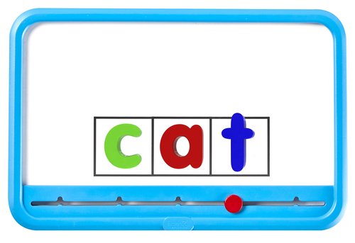 hand2mind Elkonin Boxes Magnetic Dry Erase Boards Set, Phonemic Awareness, Speech Therapy Materials, Letter Sounds for Kindergarten Phonics, Science of Reading Manipulatives (Set of 8)