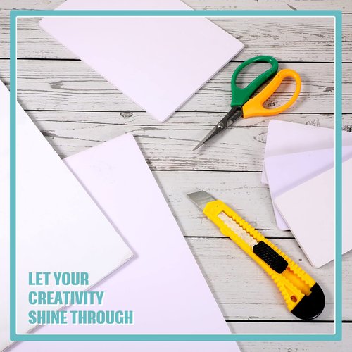 20 Pack Foam Board 16 x 20 x 3/16" White Poster Board Bulk Large White Foam Core Boards for Crafts Framing Art Display Presentation Projects School Office