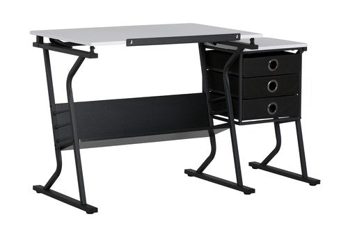 Studio Designs Eclipse Center, Black with White