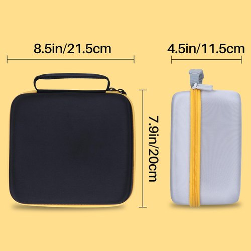 Lebakort Hard Case Compatible with Kodak Dock Plus 4PASS / Kodak Dock Premium 4x6 Portable Instant Photo Printer (Black Case)