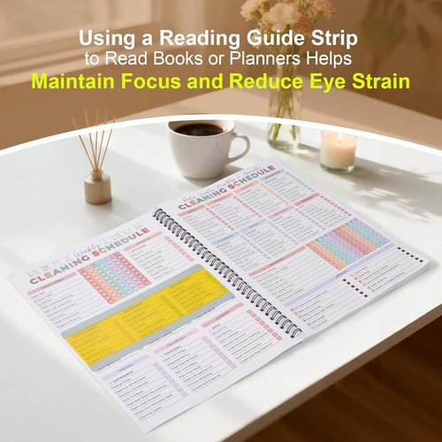 ADHD Cleaning Planner - Organized Schedule & Checklist for Adults | Daily, Weekly, Monthly Use