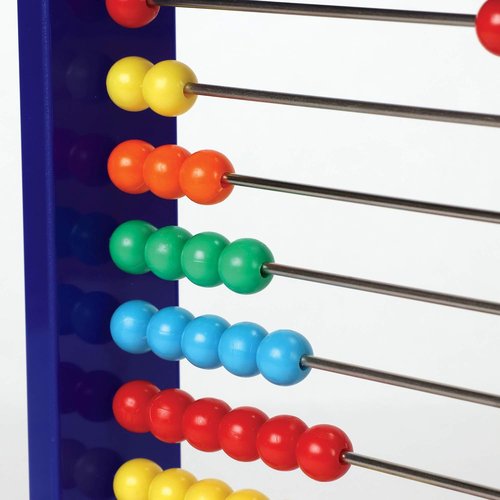 Learning Resources Ten-Row Abacus - Early Math Skills Manipulative for Kids, Ages 5+