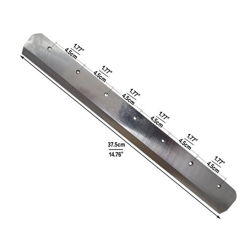 HFS(R) Heavy Duty Guillotine Paper Cutter 400 Sheet Capacity | Solid Steel Construction (A4-12'' Cutter Blade)