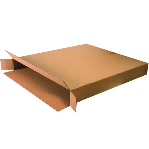 Ship Now Supply SNHD36642FOL Side Loading Boxes, 36"L x 6"W x 42"H, Kraft (Pack of 5)