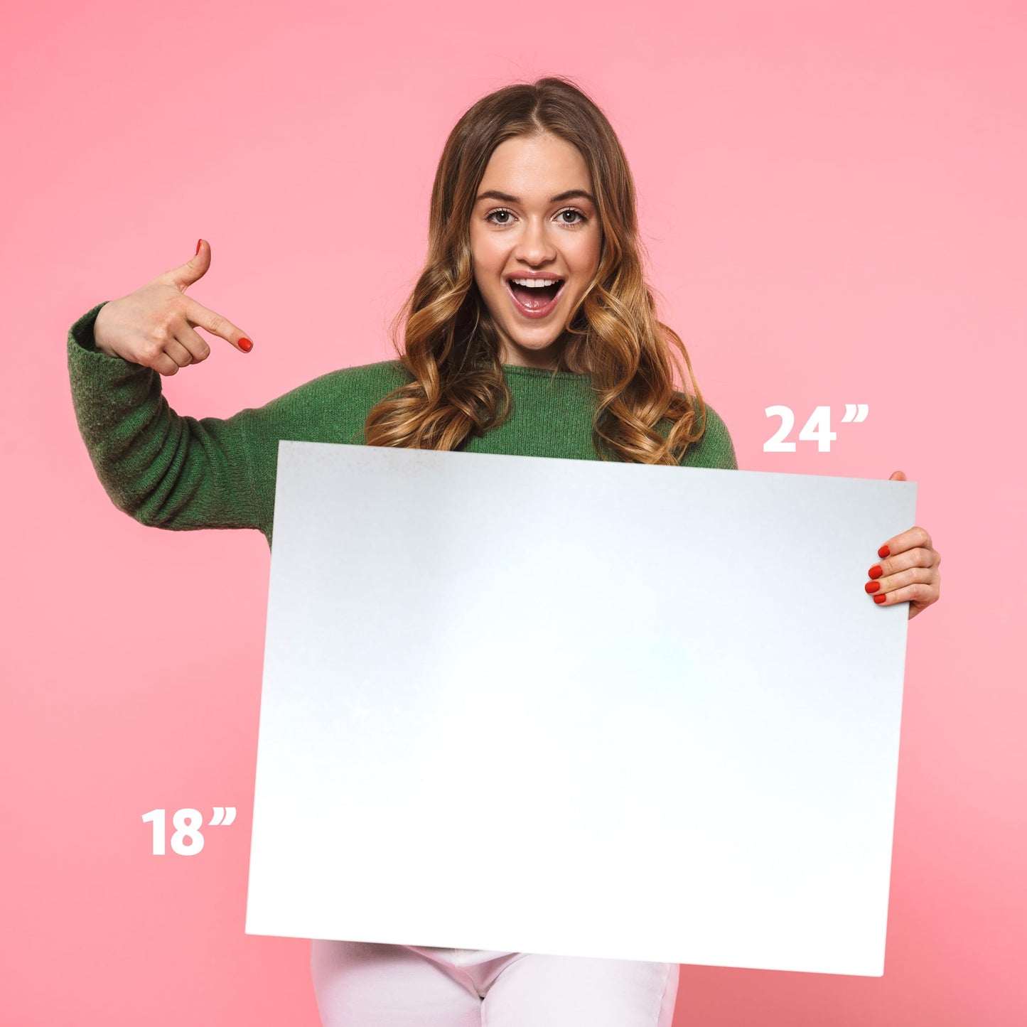 Flipside Products 18" x 24" White Foam Board, Arts and Crafts, 3/16" Thick, Presentations, Signboards, Backing Board, Display, Pack of 25