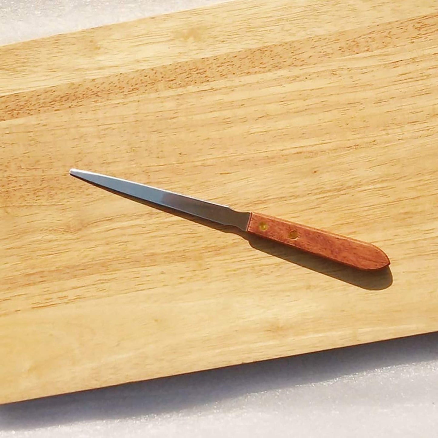 3 Pieces Office Supplies Letter Opener Stainless Steel Staple Remover Lightweight Envelope Opener with Elegant Wood Handle （8.6“ x 0.7")