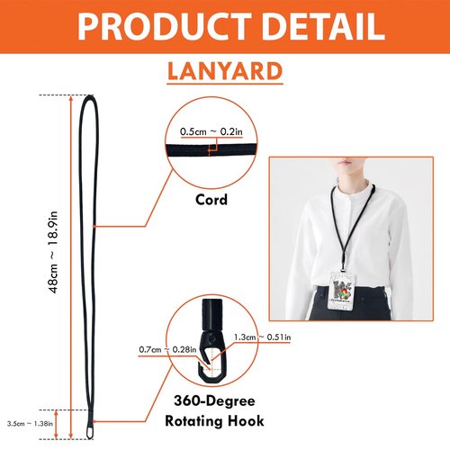 Personalized Composition Book Teacher Lanyard with ID Holder, Teachers Appreciation Gifts, Teachers Must Haves, Back to School Gifts, Teacher Badge Holder, Lanyard Accessories for Women Work Office