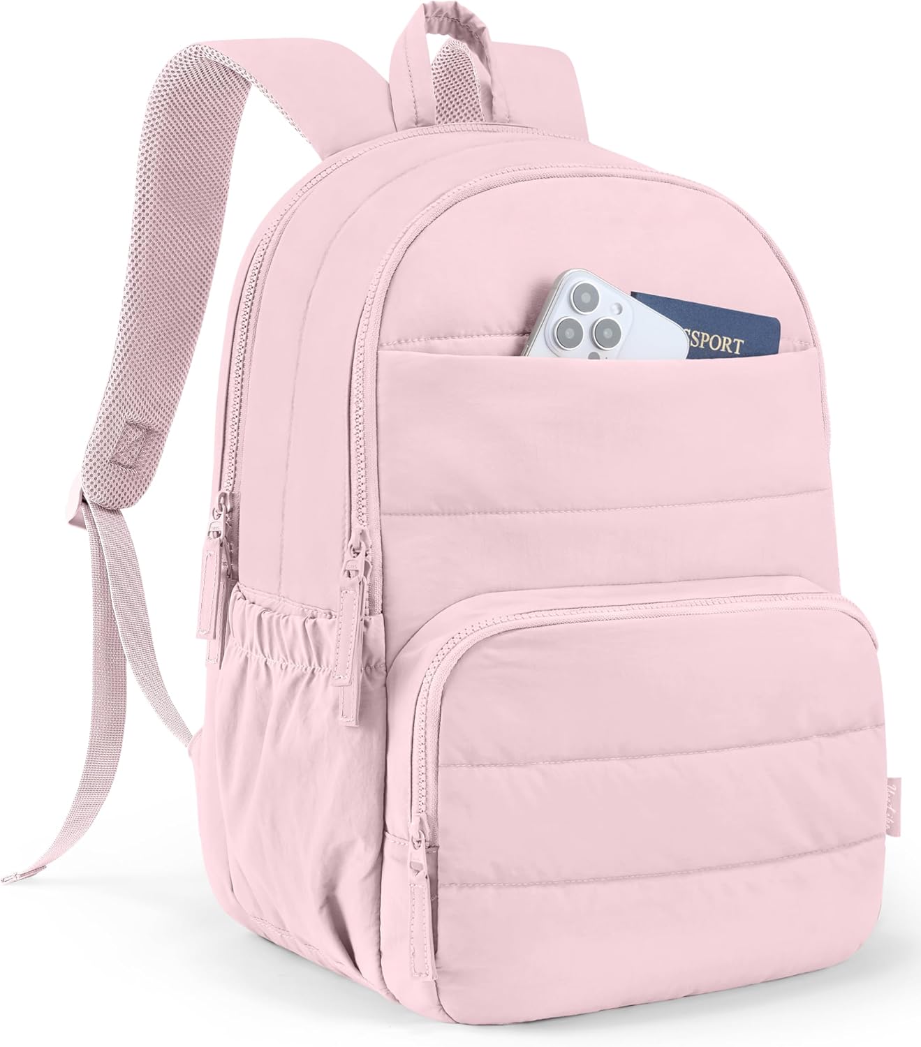 Uselike Travel Backpack - Stylish 15.6 Inch Laptop Bag for Women | Quilted & Water Resistant