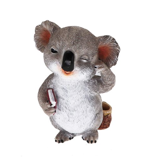 Cute Koala Bear Animal Pen Holder Desk Organizer Office Desktop Stationery Organizer Funny Bathroom Kitchen Bedroom Home Decor Christmas Present Gifts