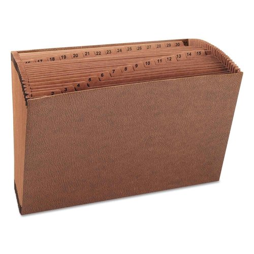 Smead TUFF Expanding File, Daily (1-31), 31 Pockets, Legal Size, Redrope-Printed Stock (70469)