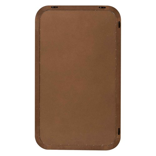 SOFE Farmhouse Bulletin Boards for Walls Decorative Hanging Pin Board, 30 ×18 inches Brown Wood Framed Rustic Vision Memo Board, Display Photo Board with Pins for Room School Office