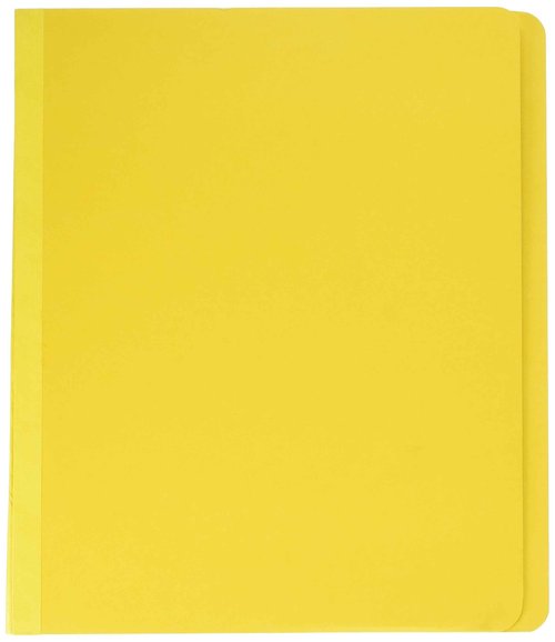 Skilcraft 7530-01-556-7918 Pressboard Classification Folder, Letter Size, Yellow (Box of 10)