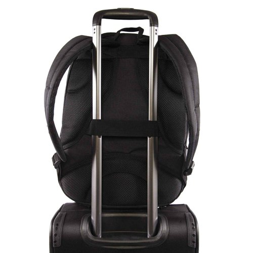 Perry Ellis M200 Business Laptop Backpack, Black, One Size